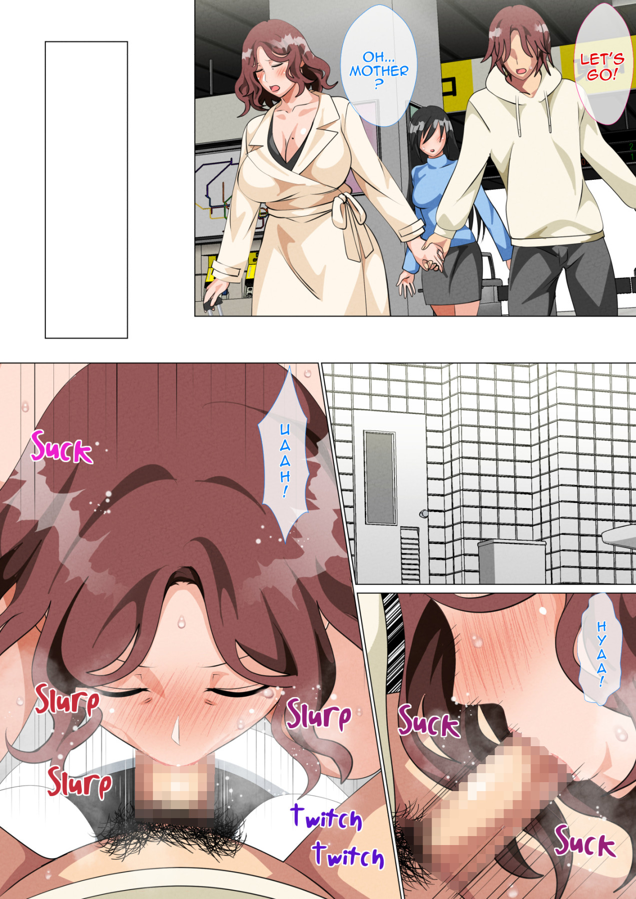 Hentai Manga Comic-Mother Visiting Her Son in Tokyo-Read-97
